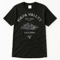 Napa Valley California Winery Souvenir Tall T-Shirt