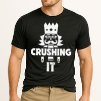 Nutcracker Vintage Christmas Nutcracker Crushing It Performance Shirt