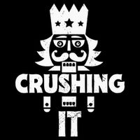 Nutcracker Vintage Christmas Nutcracker Crushing It Performance Shirt