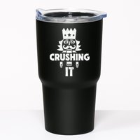 Nutcracker Vintage Christmas Nutcracker Crushing It Tumbler