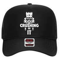 Nutcracker Vintage Christmas Nutcracker Crushing It Trucker Hat