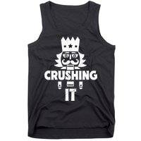 Nutcracker Vintage Christmas Nutcracker Crushing It Tank Top
