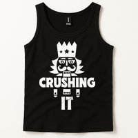 Nutcracker Vintage Christmas Nutcracker Crushing It Tank Top
