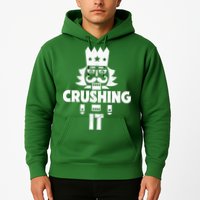 Nutcracker Vintage Christmas Nutcracker Crushing It Hoodie