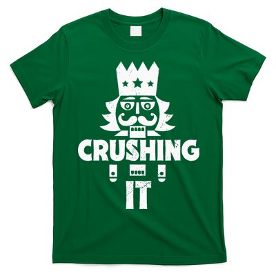 Nutcracker Vintage Christmas Nutcracker Crushing It T-Shirt