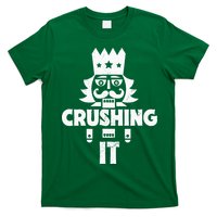 Nutcracker Vintage Christmas Nutcracker Crushing It T-Shirt
