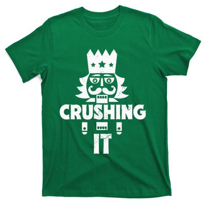 Nutcracker Vintage Christmas Nutcracker Crushing It T-Shirt