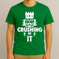 Nutcracker Vintage Christmas Nutcracker Crushing It T-Shirt