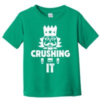 Nutcracker Vintage Christmas Nutcracker Crushing It Toddler T-Shirt