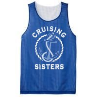 Nautical Vacation Cruising Together Cruising Sisters Cruise Gift Mesh Reversible Basketball Jersey Tank