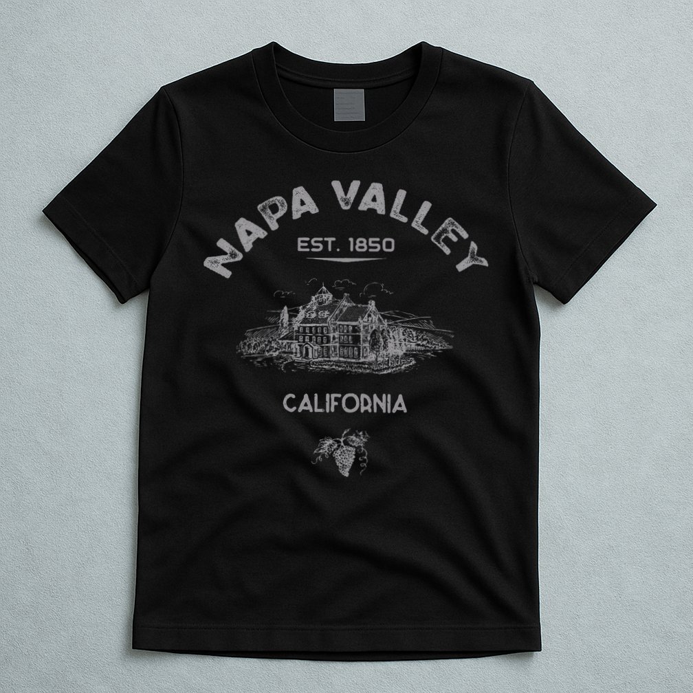 Napa Valley California Winery Souvenir T-Shirt