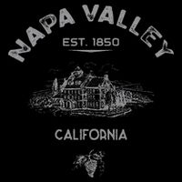 Napa Valley California Winery Souvenir Drawstring Bag