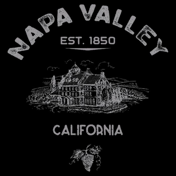 Napa Valley California Winery Souvenir Drawstring Bag