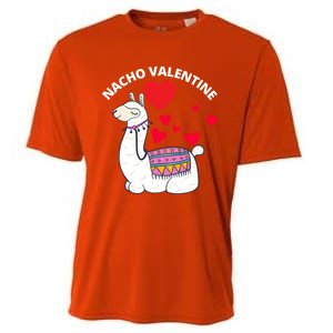 Nacho Valentines Day Costume Llama Meaningful Gift Cooling Performance Crew T-Shirt