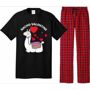 Nacho Valentines Day Costume Llama Meaningful Gift Pajama Set