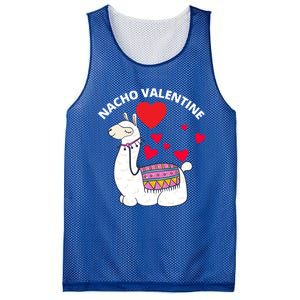 Nacho Valentines Day Costume Llama Meaningful Gift Mesh Reversible Basketball Jersey Tank