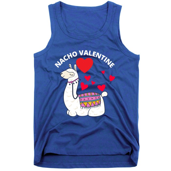 Nacho Valentines Day Costume Llama Meaningful Gift Tank Top