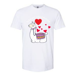 Nacho Valentines Day Costume Llama Meaningful Gift Softstyle CVC T-Shirt