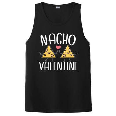 Nacho Valentines Day Foodie Nacho Lover Taco Mexican Food Gift PosiCharge Competitor Tank