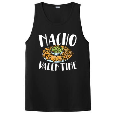 Nacho Valentines Day Foodie Nacho Lover Taco Mexican Food Funny Gift PosiCharge Competitor Tank