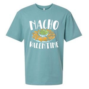 Nacho Valentines Day Foodie Nacho Lover Taco Mexican Food Funny Gift Sueded Cloud Jersey T-Shirt