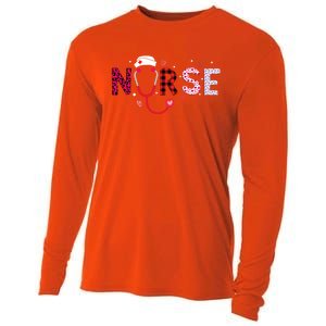 Nurse Valentines Day Love Nursing Student Rn Life Gift Cooling Performance Long Sleeve Crew