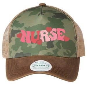 Nurse Valentines Day Valentine Er Icu Nicu Rn Nurses Gift Legacy Tie Dye Trucker Hat