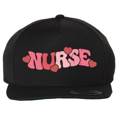 Nurse Valentines Day Valentine Er Icu Nicu Rn Nurses Gift Wool Snapback Cap