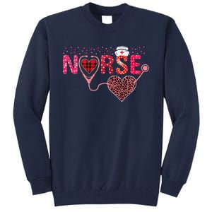 Nurse Valentines Day Cupids Favorite Nurse Life Nurses Women Funny Tall Sweatshirt