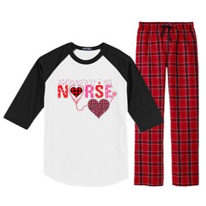 Nurse Valentines Day Cupids Favorite Nurse Life Nurses Raglan Sleeve Pajama Set