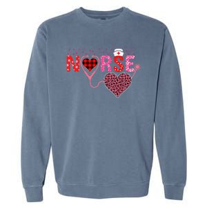 Nurse Valentines Day Cupids Favorite Nurse Life Nurses Garment-Dyed Sweatshirt