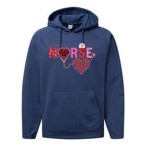 Nurse Valentines Day Cupids Favorite Nurse Life Nurses Performance Fleece Hoodie