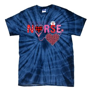 Nurse Valentines Day Cupids Favorite Nurse Life Nurses Tie-Dye T-Shirt