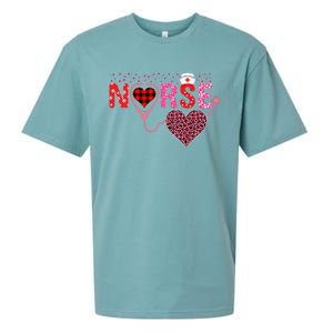 Nurse Valentines Day Cupids Favorite Nurse Life Nurses Sueded Cloud Jersey T-Shirt