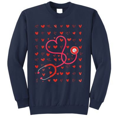 Nurse Valentines Day Valentine ER ICU NICU RN Nurses Women Cute Sweatshirt