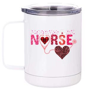 Nurse Valentines Day Cupids Favorite Nurse Life Nurses 12 oz Stainless Steel Tumbler Cup