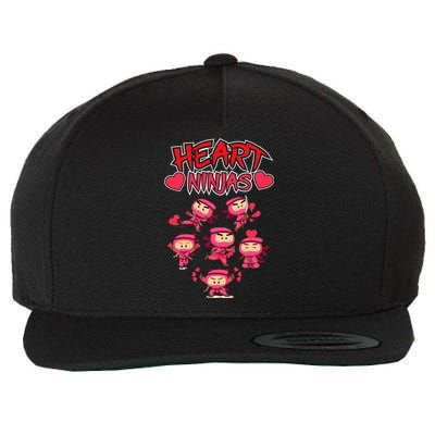 Ninja Valentine's Days Women Gifts Wool Snapback Cap