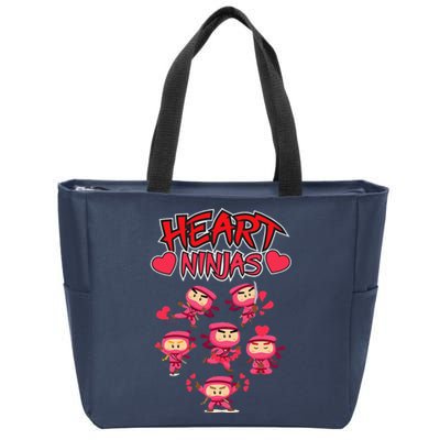 Ninja Valentine's Days Women Gifts Zip Tote Bag