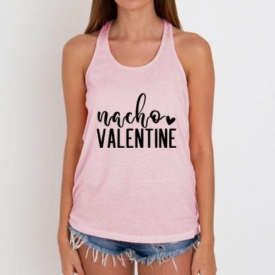 Nacho Valentine Day Gift Women's Knotted Racerback Tank