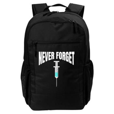 No Vaccine Date Never Forget Gift Backpack