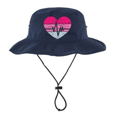 Nurse Valentines Day Heart Stethoscope Love Nursing Legacy Cool Fit Booney Bucket Hat