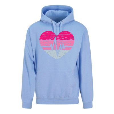 Nurse Valentines Day Heart Stethoscope Love Nursing Unisex Surf Hoodie