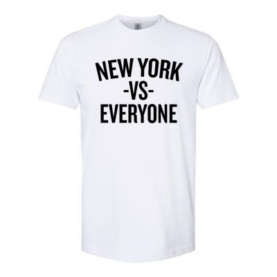 Newyork Vs Everyone Gift Halloween Christmas Funny Cool H Cute Gift Softstyle CVC T-Shirt