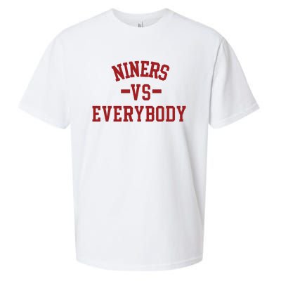 Niners Vs Everybody Sueded Cloud Jersey T-Shirt