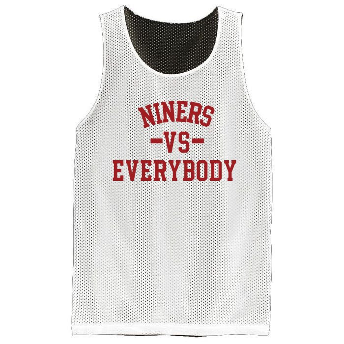 Niners Vs Everybody Mesh Reversible Basketball Jersey Tank