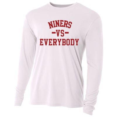 Niners Vs Everybody Cooling Performance Long Sleeve Crew