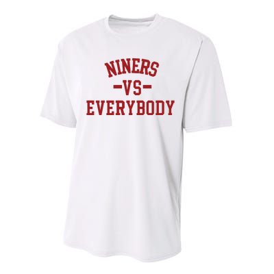 Niners Vs Everybody Performance Sprint T-Shirt