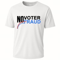 No Voter Fraud Election Cooling Performance Crew T-Shirt