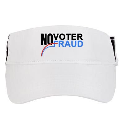 No Voter Fraud Election Adult Drive Performance Visor