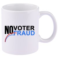 No Voter Fraud Election 11oz C Handle Ceramic Mug